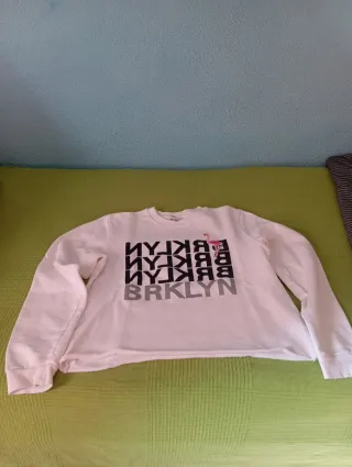 Sudadera corta mujer BRKLYN