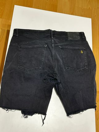 Volcom Shorts Hombre Talla 34 Negro