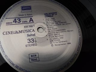 Vinilo Cine & Musica: Los Grandes Temas de la Come