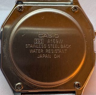 Reloj Casio Vintage A159W Plata Digital