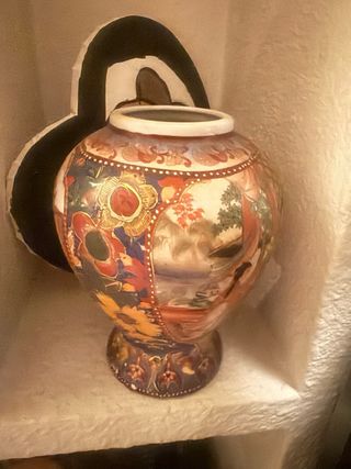 Lote de 5 piezas decorativas chinas
jarrones cajon