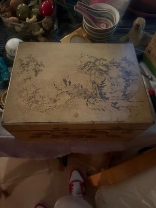 Lote de 5 piezas decorativas chinas
jarrones cajon