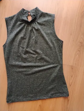 Conjunto Top sin Mangas y Bolero