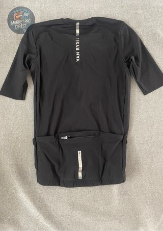 Maillot Van Rysel Negro Talla S