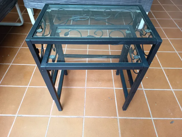 URGE Mesitas auxiliares cristal y meta