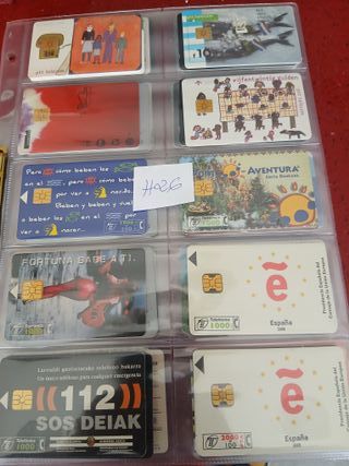 60 carte telefoniche H26 World