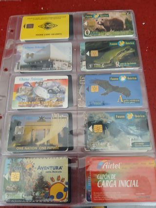 60 carte telefoniche H26 World