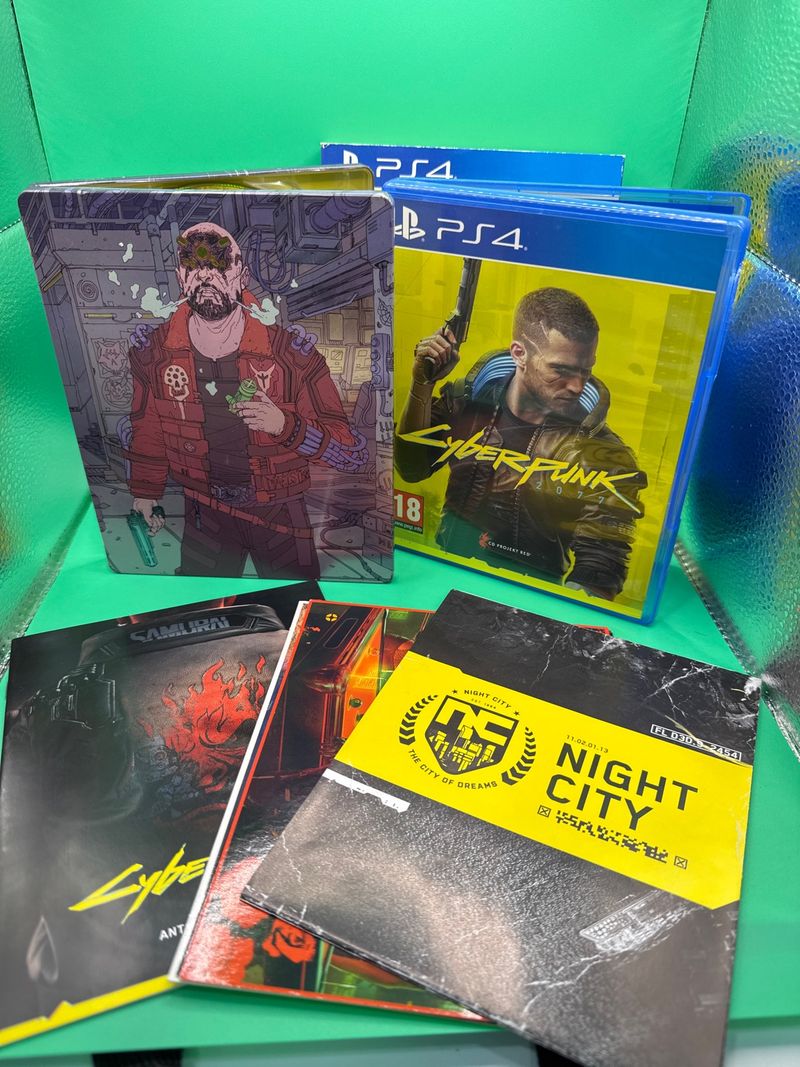 Imagen de Cyberpunk 2077 Steelbook PS4