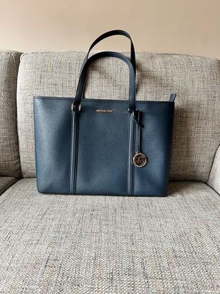 Borsa Shopper Michael Kors Blu