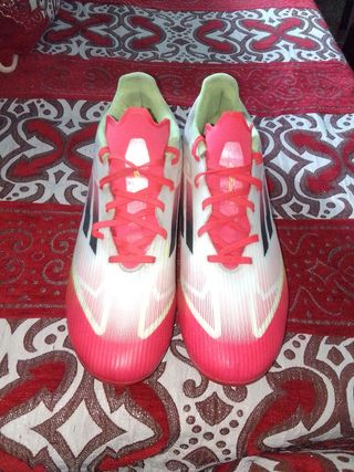 Adidas F50 Rojo y Blanco