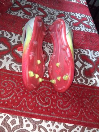 Adidas F50 Rojo y Blanco
