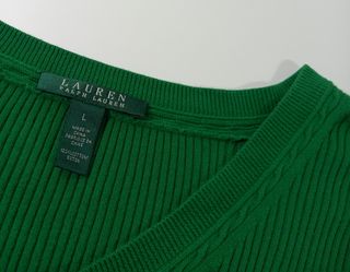 Jersey Ralph Lauren Verde Talla L