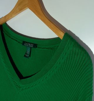 Jersey Ralph Lauren Verde Talla L