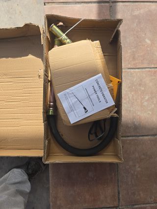 Vibrador de hormigón