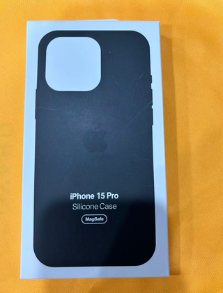 Custodia Ufficiale Apple iPhone 15 Pro Silicone Ma