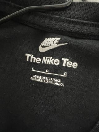 Camiseta Nike Negra Básica