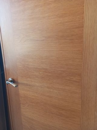 Puertas de paso madera casi nuevas