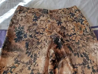 Pantalón pana Tintoreto estampado