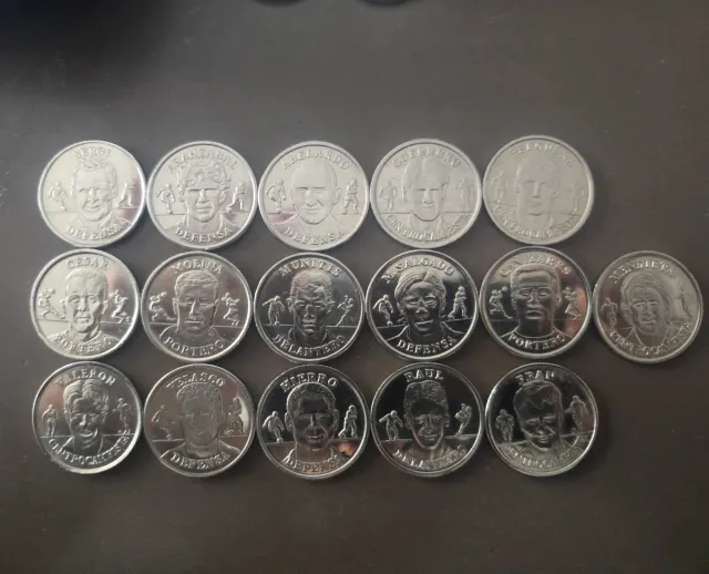 Medallas Selección Española Fútbol 2000