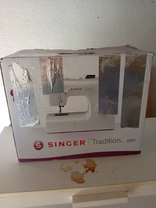 Máquina de coser Singer casi nueva