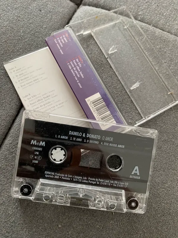 Cassete Danilo & Donato - O Amor