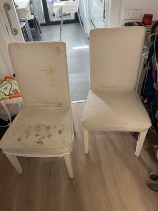 Sillas IKEA con fundas intercambiables