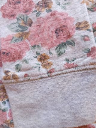 Jersey Blanco Floral Talla S