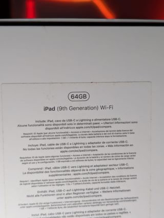 iPad di nona generazione 64 GB grigio siderale (2021)