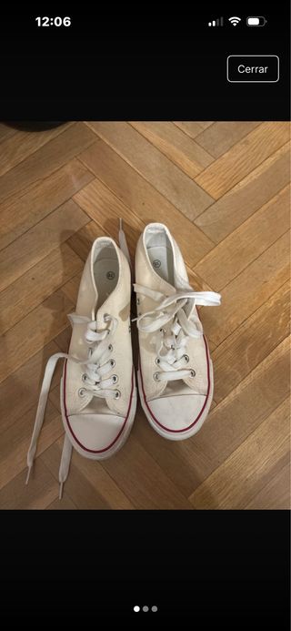 Converse Blancas Bajas