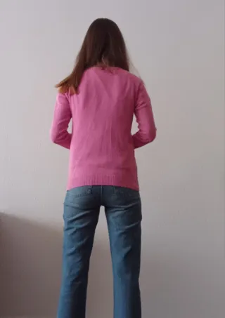 Cárdigan rosa Zara