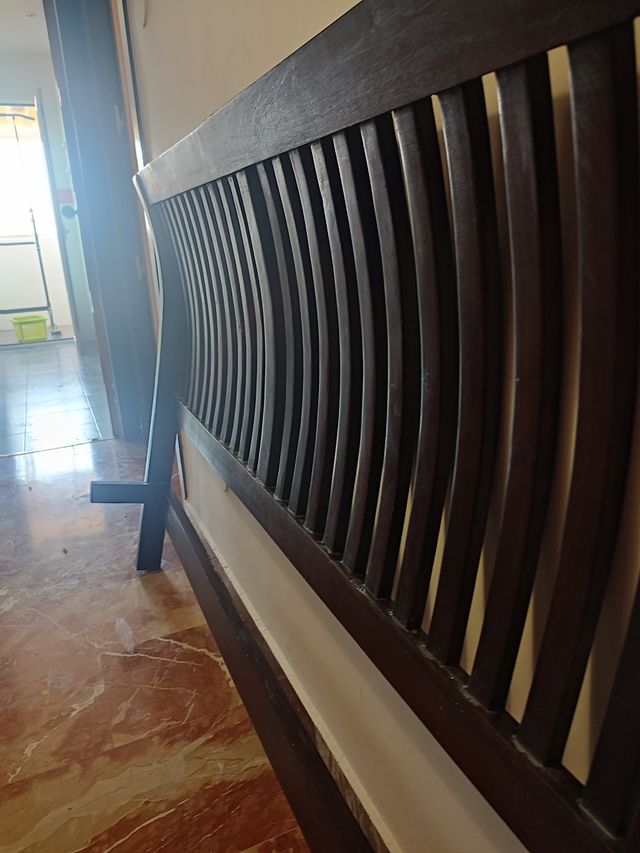 Cabecero de MADERA Maciza (cama 1,5)