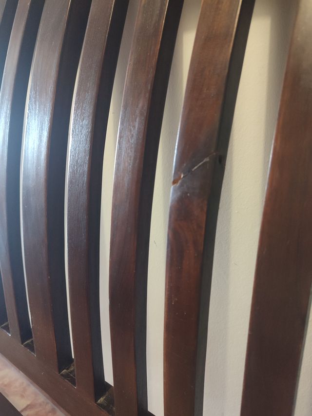 Cabecero de MADERA Maciza (cama 1,5)