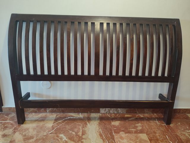 Cabecero de MADERA Maciza (cama 1,5)