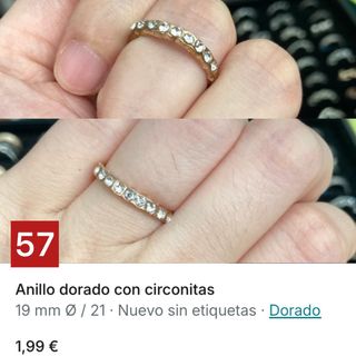 Lote Anillos Varios Tallas 55-61