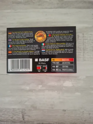 Cinta Video 8mm BASF HG 90 Fantastic Colours