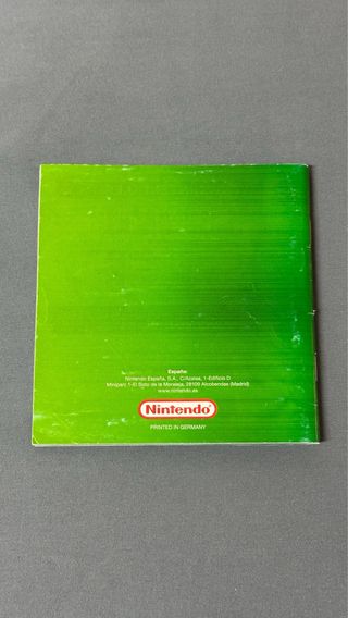 Manual ORIGINAL Pokemon Esmeralda GameBoy Advance