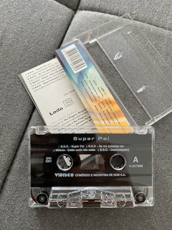 Cassete Super Pai - Banda Sonora Oficial TVI