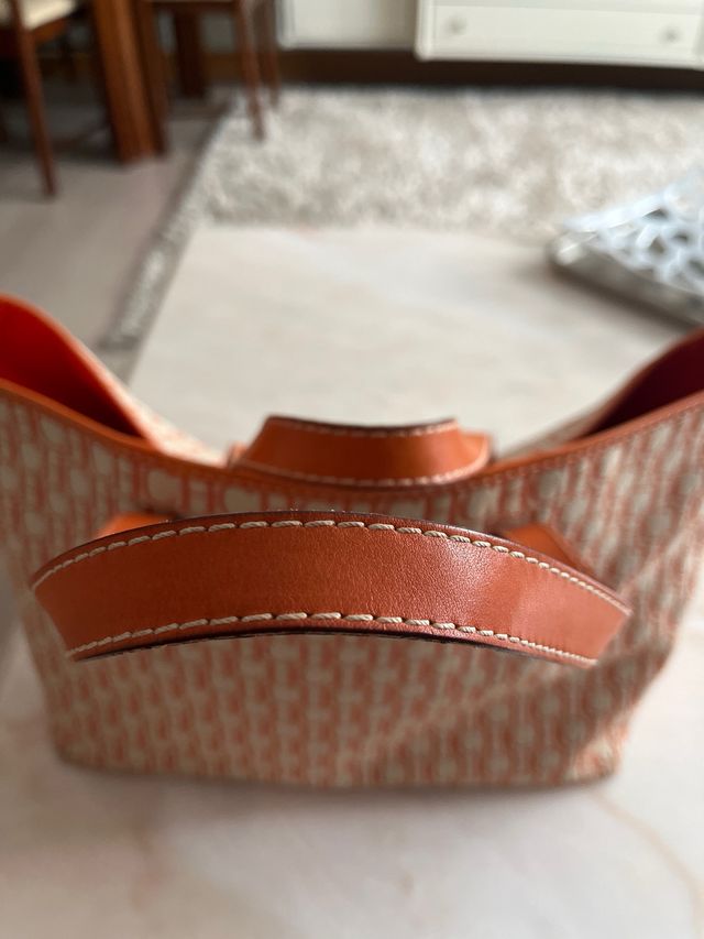 Bolso CHCHCHCH Naranja y Beige