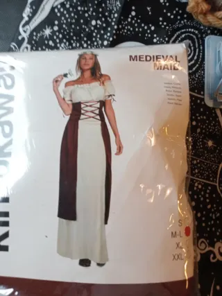 Vestido Medieval Forum Novelties Nuevo