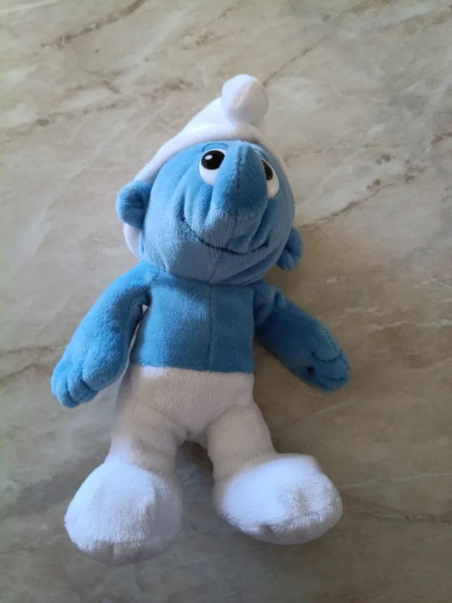 Peluche Smurf Blu