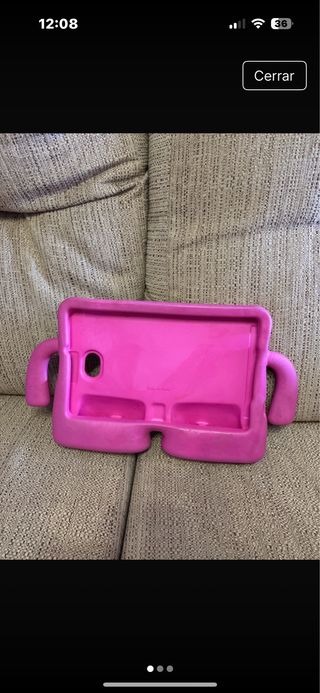 Funda protectora para tablet infantil rosa 10”