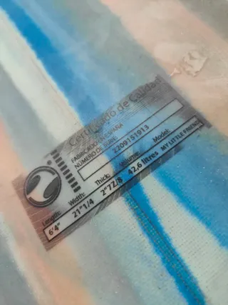 Tabla Surf Fish Round Tail 6'4'' Native con funda