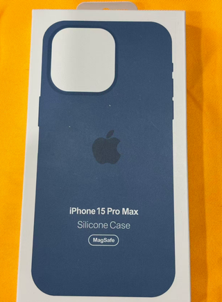 Cover Ufficiale Apple iPhone 15 Pro Max Blu
