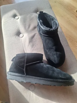 Botines Krack Piel Negras Talla 39