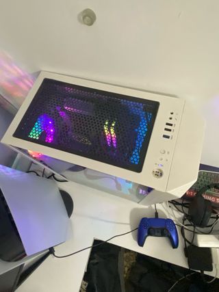 Ordenador Gamer Nfortec Blanco y Negro