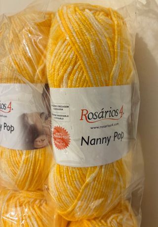 10 madejas lana Nanny Pop color 13