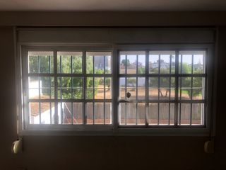 Ventanas aluminio lacadas blancas 201x110 (3 ud)