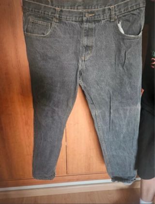 Pantalón vaquero hombre gris XXL