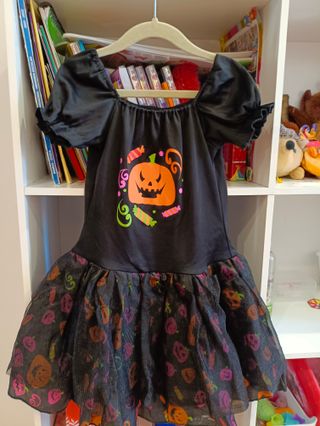 Disfraz Bruja Halloween Niña Completo