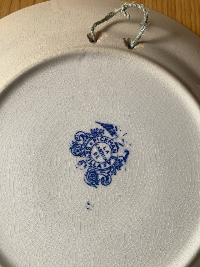 Platos La Cartuja Sevilla (2 unidades)